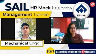 SAIL HR Mock Interview | Mechanical Engineering | Interview & GD Preparation with YourPedia