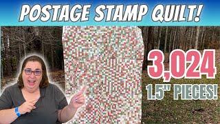 Create Your Own Stunning Postage Stamp Quilt in No Time