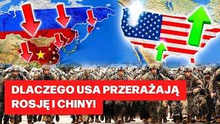 Oto dlaczego Rosja i Chiny boją się USA.