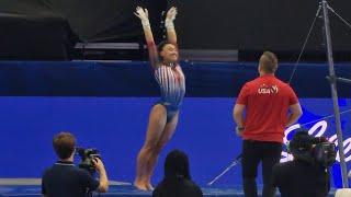 Leanne Wong - 13,900 Uneven Bars - Olympic Trials Day 1