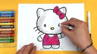 Как нарисовать Хелло Китти / HOW TO DRAW HELLO KITTY