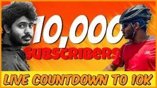 Countdown to 10,000 Subscribers   Will you guys help me to reach 10K? | Raghul Prathap