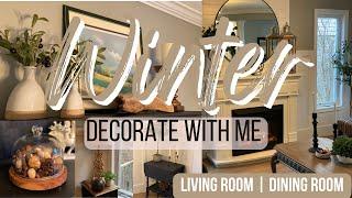 Cozy Winter Decorate With Me | After Christmas Decorating Ideas | Winter Decor