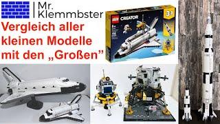 LEGO® Creator 3in1 Spaceshuttle Abenteuer 31117 ALLE MODELLE im Review