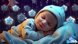 Mozart & Brahms Lullabies  Gentle Baby Sleep Music for Deep Relaxation