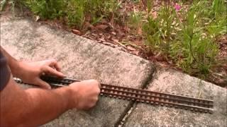 Weathering Gargraves O scale track