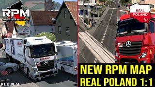 ETS2 1.53 I NEW RPM - Rheinland & Pfalz 1:1 Map v1.2  First Look ᐅ Best MAP