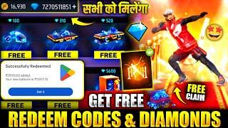 FREE REDEEM CODE || FREE DIAMOND | HOW TO GET FREE DIAMONDS IN FREE FIRE | FF MAX DIAMOND