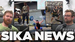 The next LASHA? - John Haack does Strongman - 200kg Powerclean X 4!! [Sika News Show]