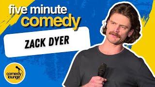 "Getting laughs just by the f**king look of me" | Zack Dyer | Five Minute Comedy