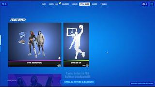 FORTNITE X JORDANS COOL GREY ITEM SHOP SHOWCASE