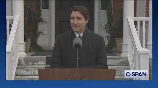 Canadian Prime Minister Justin Trudeau Announces Resignation