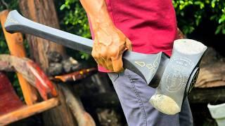 The most expensive and luxurious axe we've ever made : Plumb Champion axe restoration