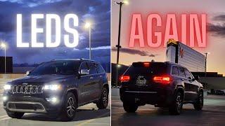 Swapping in LED Bulbs Inside-Out on the Grand Cherokee...again