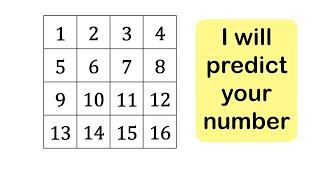 I Will Predict Your Sum. Trick Explained