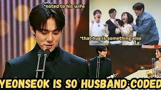 Yeonseok gave all the credit to his wife Soobin, the way han jimin hugged junhyuk