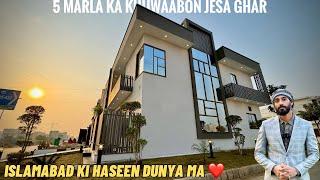 5 Marla Corner MAJESTIC-MODERN FACADE House For Sale in FAISAL MARGALLA CITY Islamabad