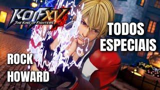 KOF XV - ROCK HOWARD I ALL SUPERS & CLIMAX SUPER SPECIAL MOVE [4K/60fps]