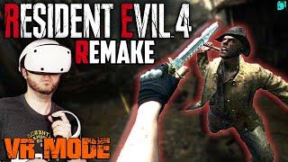 Resident Evil 4 Remake VR Gameplay! (PSVR2 PS5)