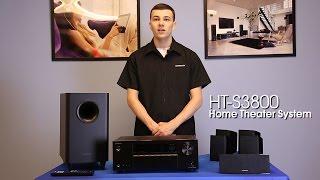 ONKYO – HT-S3800 5.1 Channel Speaker Setup