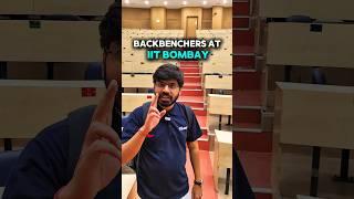 Backbenchers at IIT Bombay | IIT Motivation Status #shorts #iitbombay