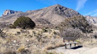 Hiking a Canyon and an Old Stagecoach Trail - Guadeloupe Mountains National Park - Texas