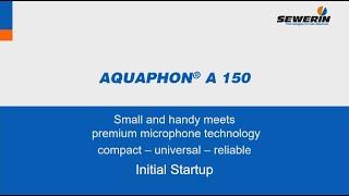 AQUAPHON® A 150 - Configuración inicial