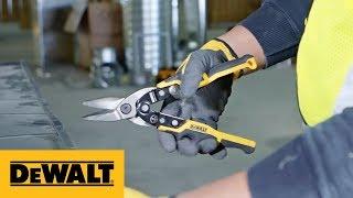 DEWALT® Straight Cut Ergonomic Aviation Snips (DWHT14675)