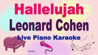 Hallelujah - Leonard Cohen (Piano Karaoke) (Lyrics)