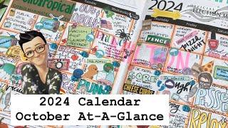  2024 || Calendar: October At-A-Glance