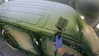 CarPainting- Hard work for some green