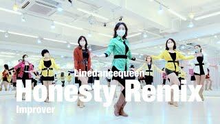 Honesty Remix Line Dance l Improver l 어니스트 라인댄스 l Linedancequeen