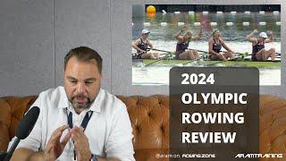 Olympic Rowing 2024 - full review of all finals from a coach's perspective