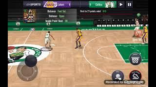 HOW TO ANKLE BREAK IN NBA LIVE MOBILE