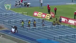 Ackera Nugent 100m Hurdles World Best 12.89 secs