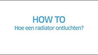 ENGIE - How to: hoe een radiator ontluchten?