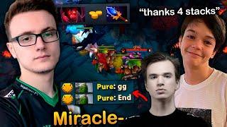 Miracle- SHOWS Satanic and Pure his pos 4 SKILLS in this high ranked