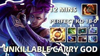 UNKILLABLE HARD CARRY Anti Mage 13Mins BF Fast Farm Like A Machine 100%