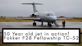 Fokker F28 Fellowship Action in Argentina! 50 Year Old Jet Still Going Strong!