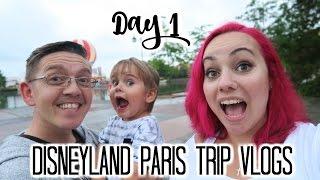 Day 1 at Disneyland Paris || Trip Vlogs || Disney Family Holiday || Sarah & Squirrel