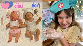 *WOMB BABIES* MINI SILICONE TWIN BIRTH