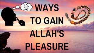 Ways To Gain Allah's Pleasure (English) | Ayesha Usman