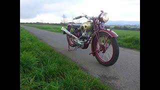 Oldtimer Motorrad Walter 200ccm 1929, german vintage motorcycle