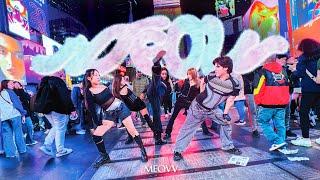 [KPOP IN PUBLIC NYC | TIMES SQUARE] MEOVV (미야오) - 'MEOW' Dance Cover by OFFBRND