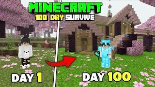 1 To 100 Days of Epic Survival: Minecraft PE 1.20 Update | Part 1