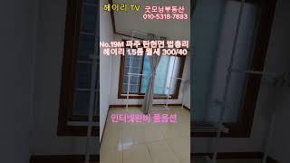 파주 탄현면 법흥리 통일동산 신세계첼시아울렛 성동리 프로방스 파주영어마을 헤이리 1.5룸 월세 300/40만 인터넷완비 풀옵션 안방이 크고 거실 넓은 깔끔한 1.5룸#sorts