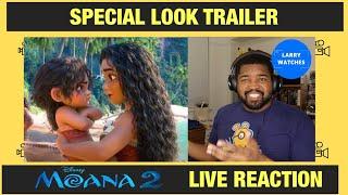 Moana 2 - Special Look Trailer - Reaction