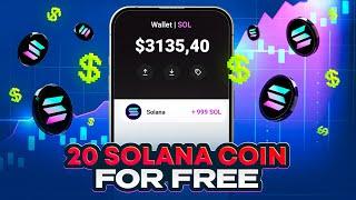 Earn 20 FREE SOLANA - With Results!