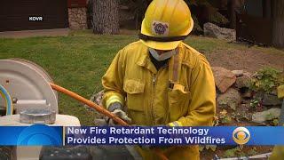 New Long-Term Fire Retardant Technology Aims To Provide Extra Layer Of Protection From Wildfires