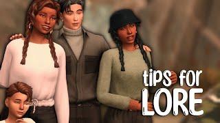 5 Storytelling Tips For BETTER LORE ️ | The Sims 4 Tutorial